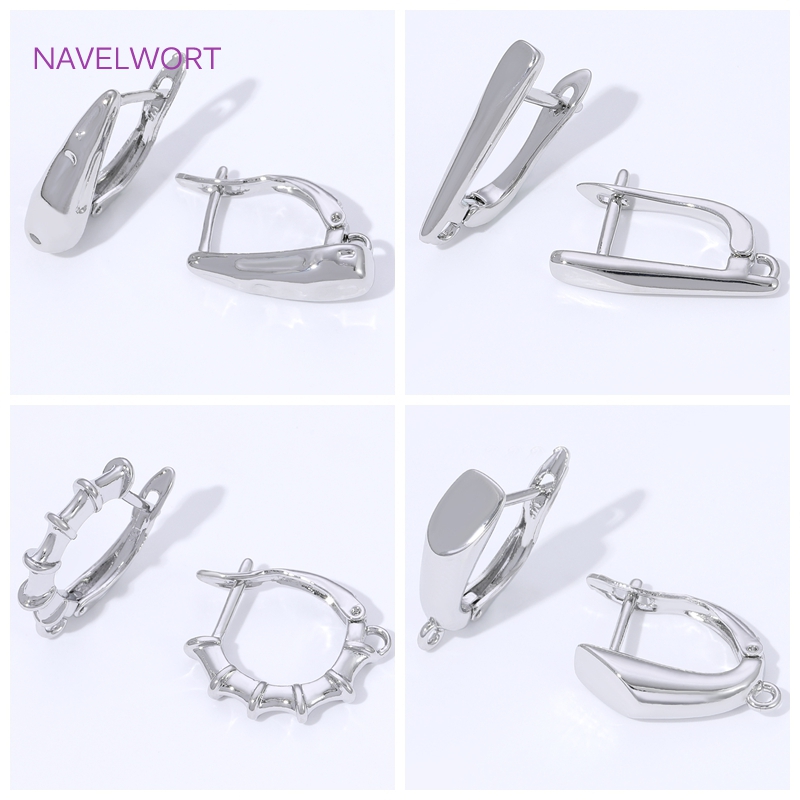 Art Craft Wire - ตะขอเกี่ยวต่างหูแบบเรียบ ชุบทอง 18K สำหรับทำต่างหู, ตะขอเกี่ยวต่างหูทองเหลือง, อุปกรณ์ทำเครื่องประดับ