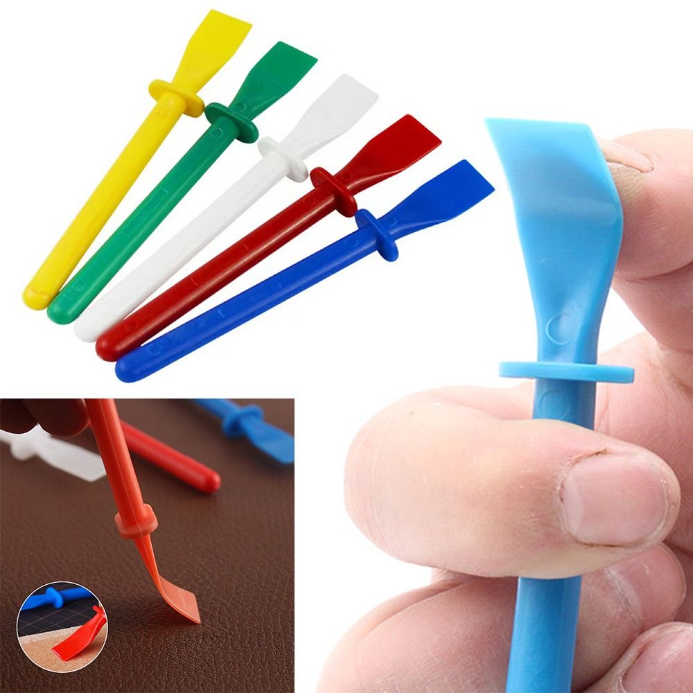 Art Craft Stick - ไม้ปาดกาว 20 ชิ้น, ไม้ปาดกาวโพลีโพรพิลีน, ไม้ขูดสำหรับงานศิลปะ DIY