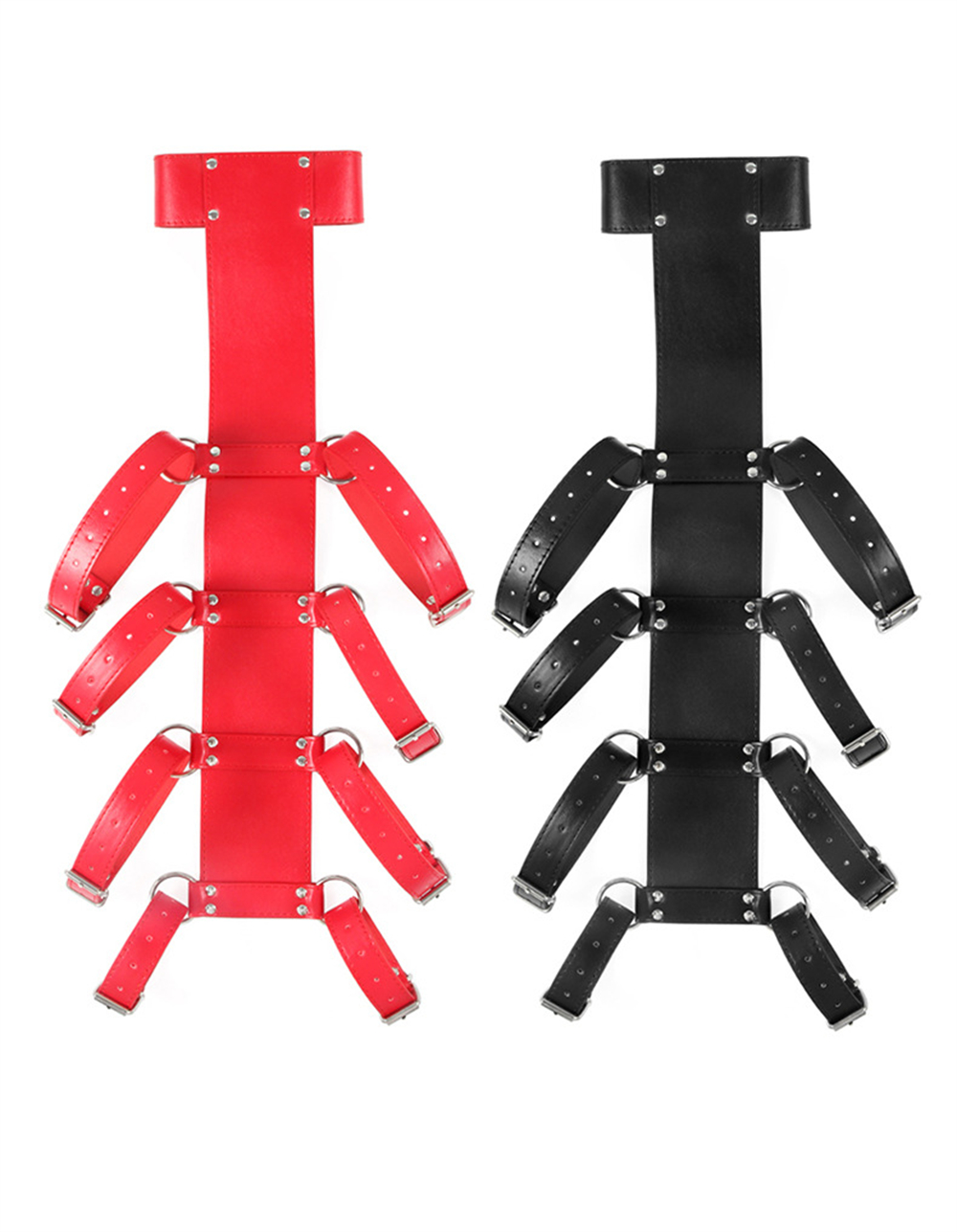 Leather Tooling Kit - ชุดอุปกรณ์รัดตัวสำหรับคู่รัก ของเล่นทางเพศ ชุดกุญแจมือ ของเล่นสำหรับผู้ใหญ่ 18+ อุปกรณ์รัดแขน