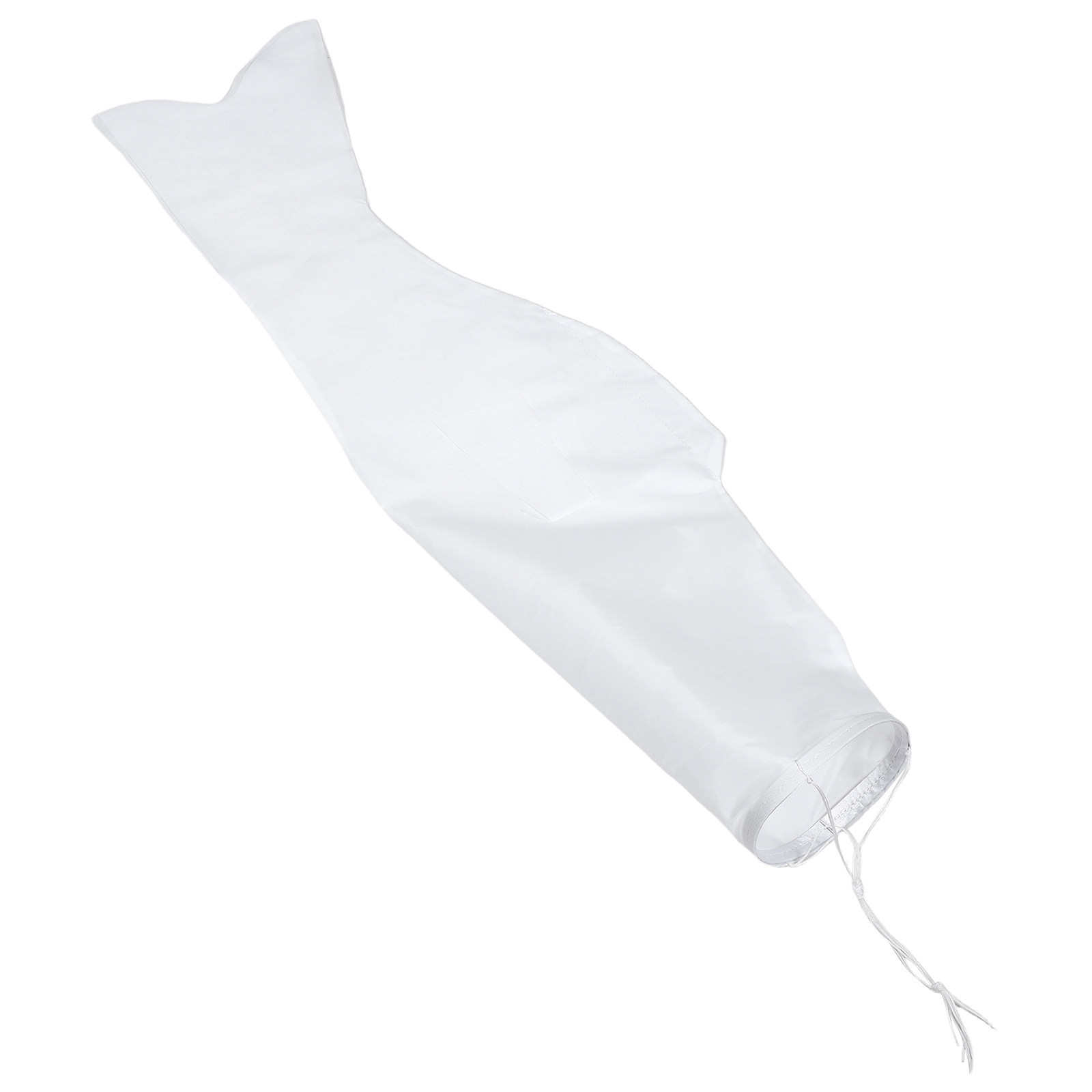 Art Craft Kite - ว่าวปลาคาร์ปสีขาวแบบไม่ทาสี DIY โคอิโนโบริญี่ปุ่น ผ้าใบเปล่าสำหรับงานศิลปะ งานฝีมือในโรงเรียน เทศกาลกลางแจ้ง