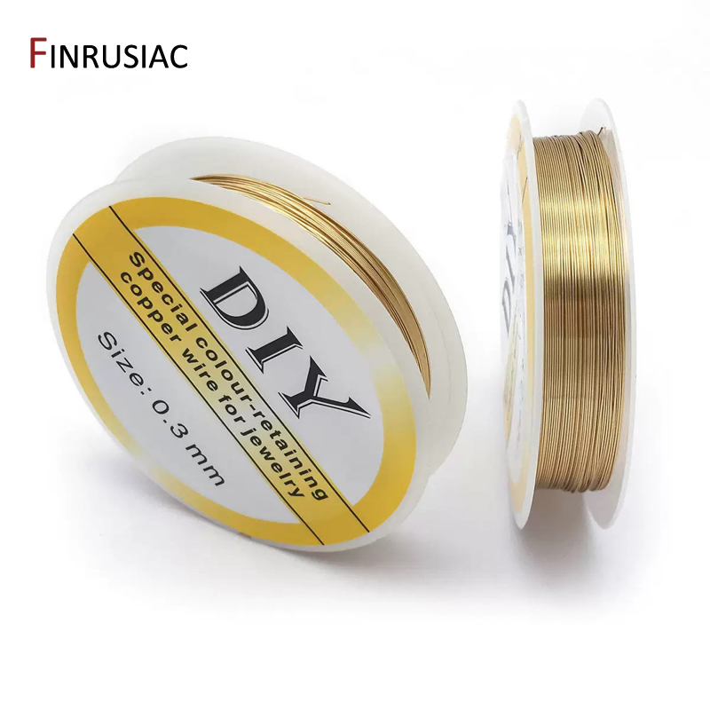 Art Craft Wire - ลวดทองแดงชุบทอง 14K สำหรับทำเครื่องประดับ, ลวดร้อยลูกปัด, สายร้อยเครื่องประดับ, ลวดสำหรับงาน