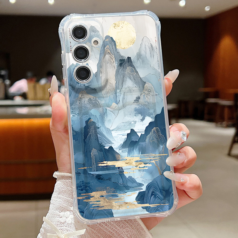 Art Craft Bag - เคสโทรศัพท์ลายภูเขาสำหรับ Samsung Galaxy S25 FE S26