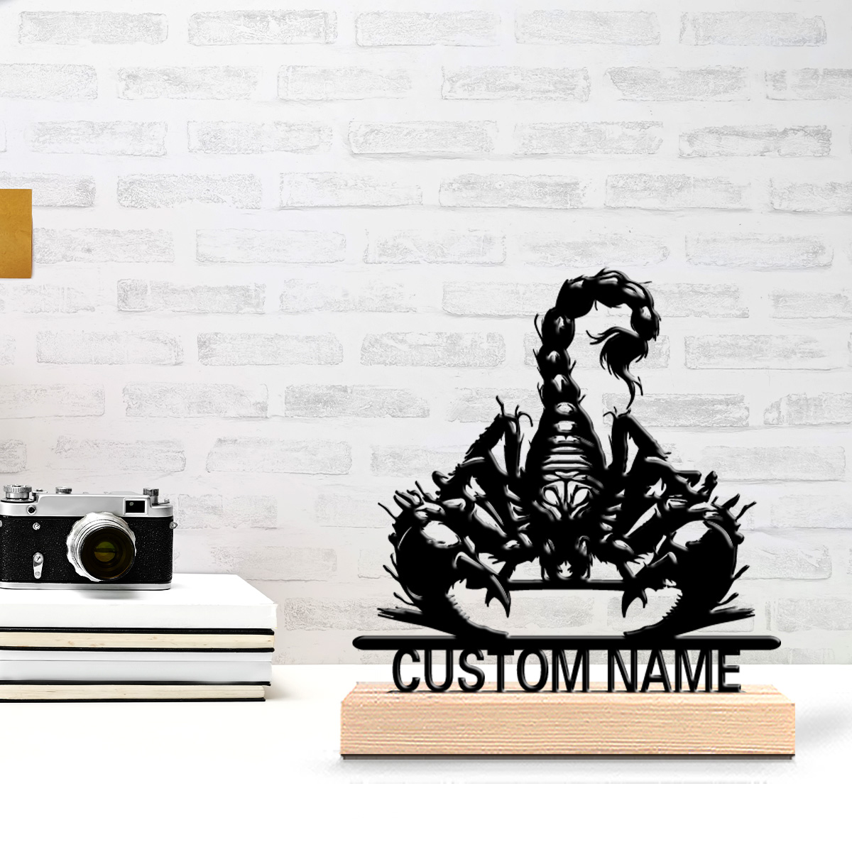 รูปปั้นแมงป่องโลหะแฟชั่น 1 ชิ้ - Art Craft Names บทวิจารณ์และราคา