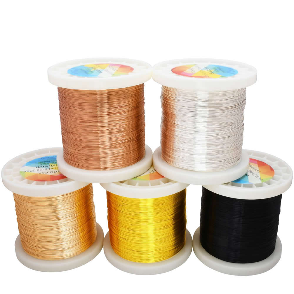 ลวดทองแดงเคลือบเหล็ก ทนทาน ไม่ - Art Craft Wire บทวิจารณ์และราคา