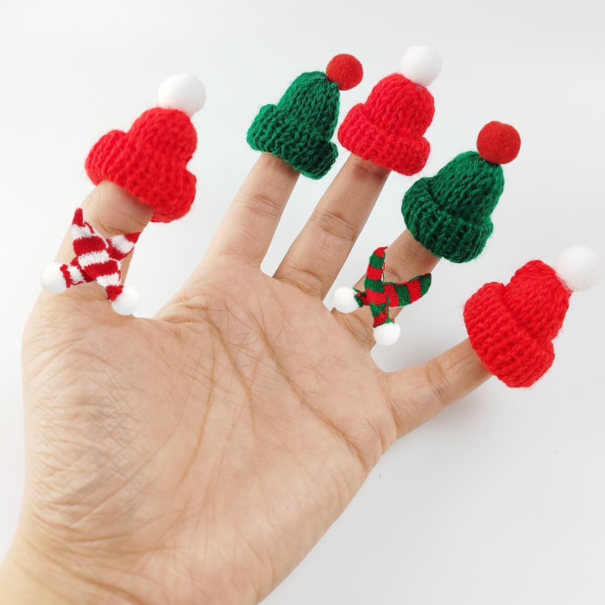 ชุดหมวกไหมพรมขนาดเล็ก 32 ชิ้น  - Art Craft Christmas Tree บทวิจารณ์และราคา
