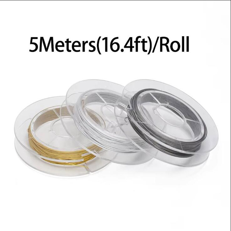 5 M/ม้วน 7-Strand ลูกปัดลวดไนล - Art Craft Wire บทวิจารณ์และราคา