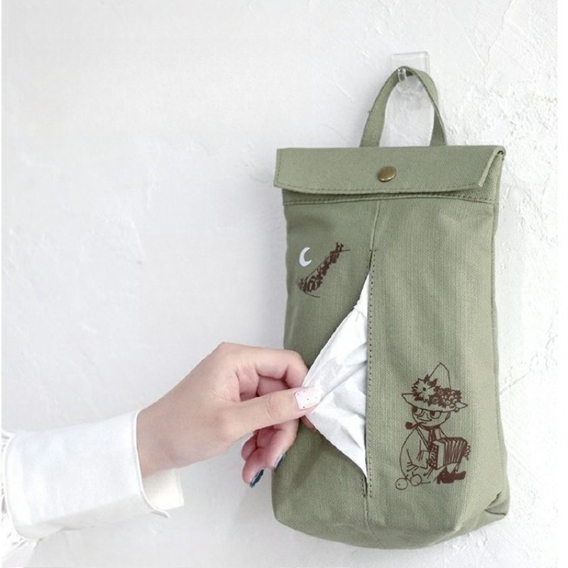 กล่องใส่ทิชชู่ลายการ์ตูนมูมินส - Art Craft Bag บทวิจารณ์และราคา