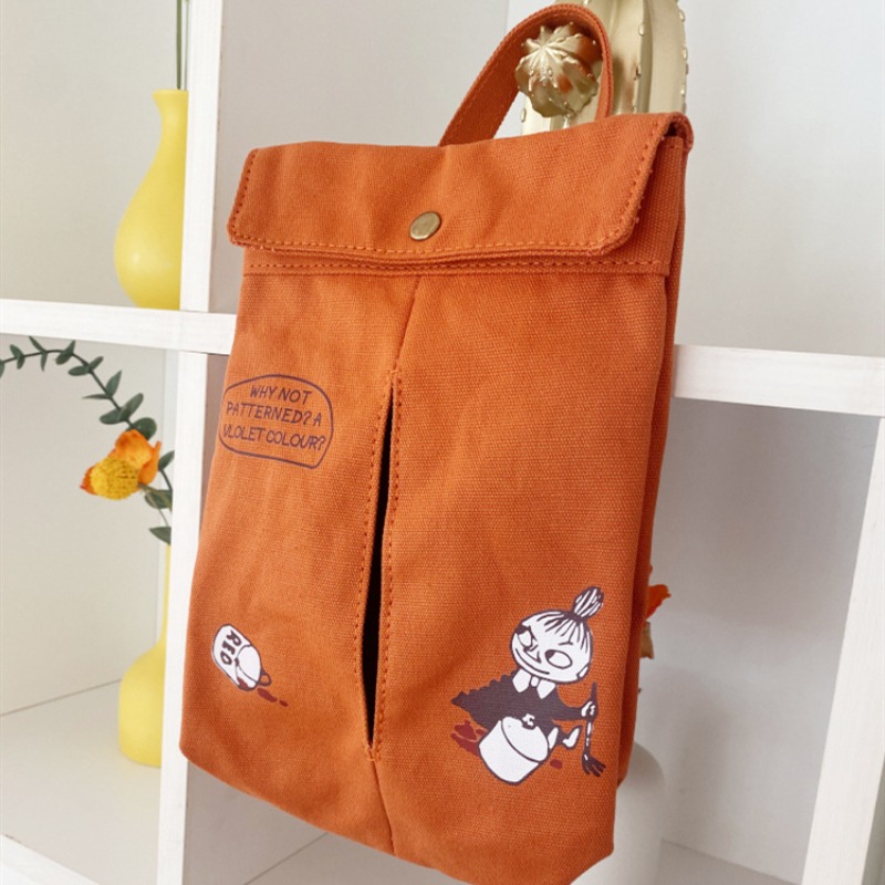 กล่องใส่ทิชชู่ลายการ์ตูนมูมินส - Art Craft Bag บทวิจารณ์และราคา