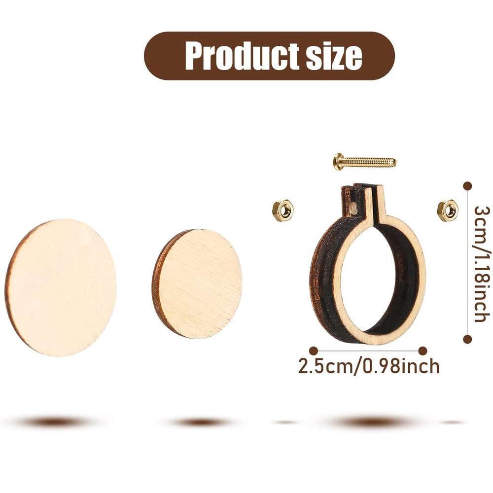 10 ชิ้น/เซ็ตไม้มินิเย็บปักถักร - Embroidery Hoop Kit บทวิจารณ์และราคา