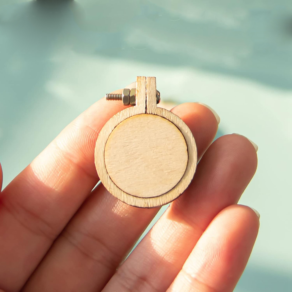 10 ชิ้น/เซ็ตไม้มินิเย็บปักถักร - Embroidery Hoop Kit บทวิจารณ์และราคา