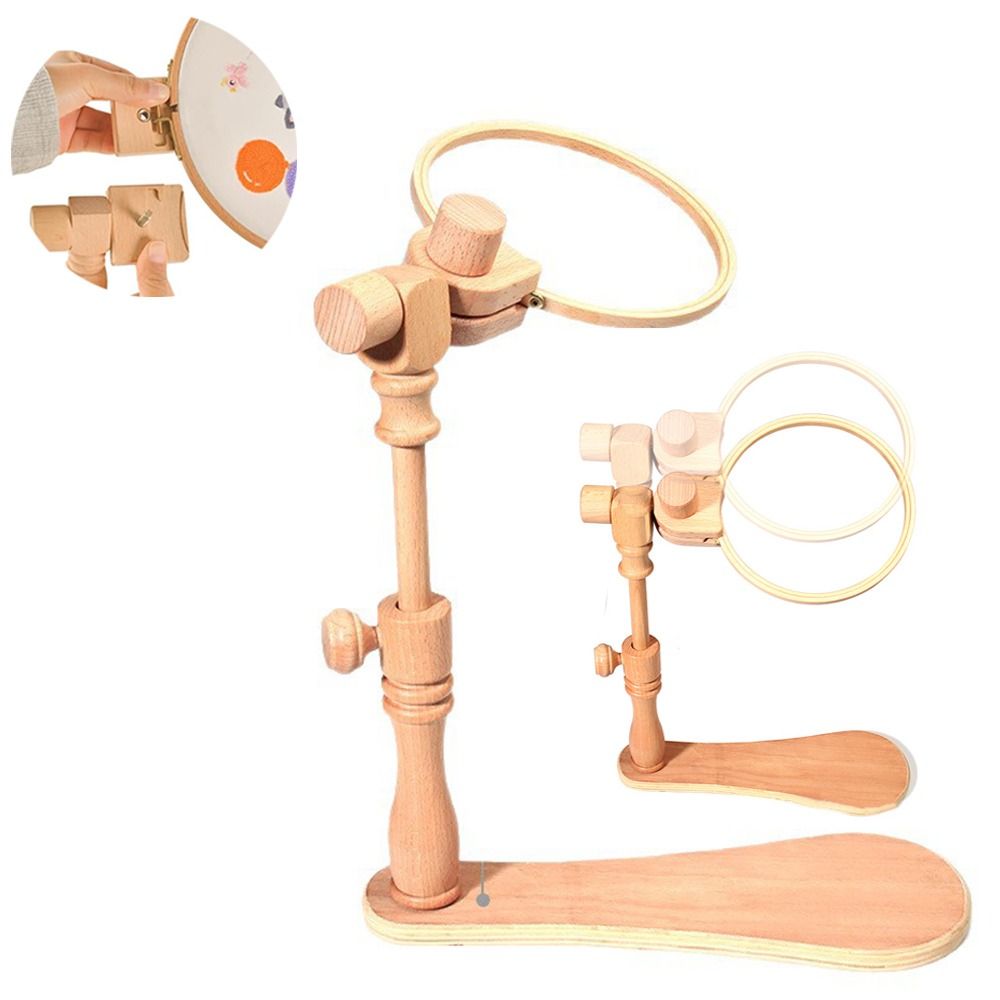 ขาตั้งวงแหวนปักผ้าแบบพกพาสำหรั - Embroidery Hoop Kit บทวิจารณ์และราคา