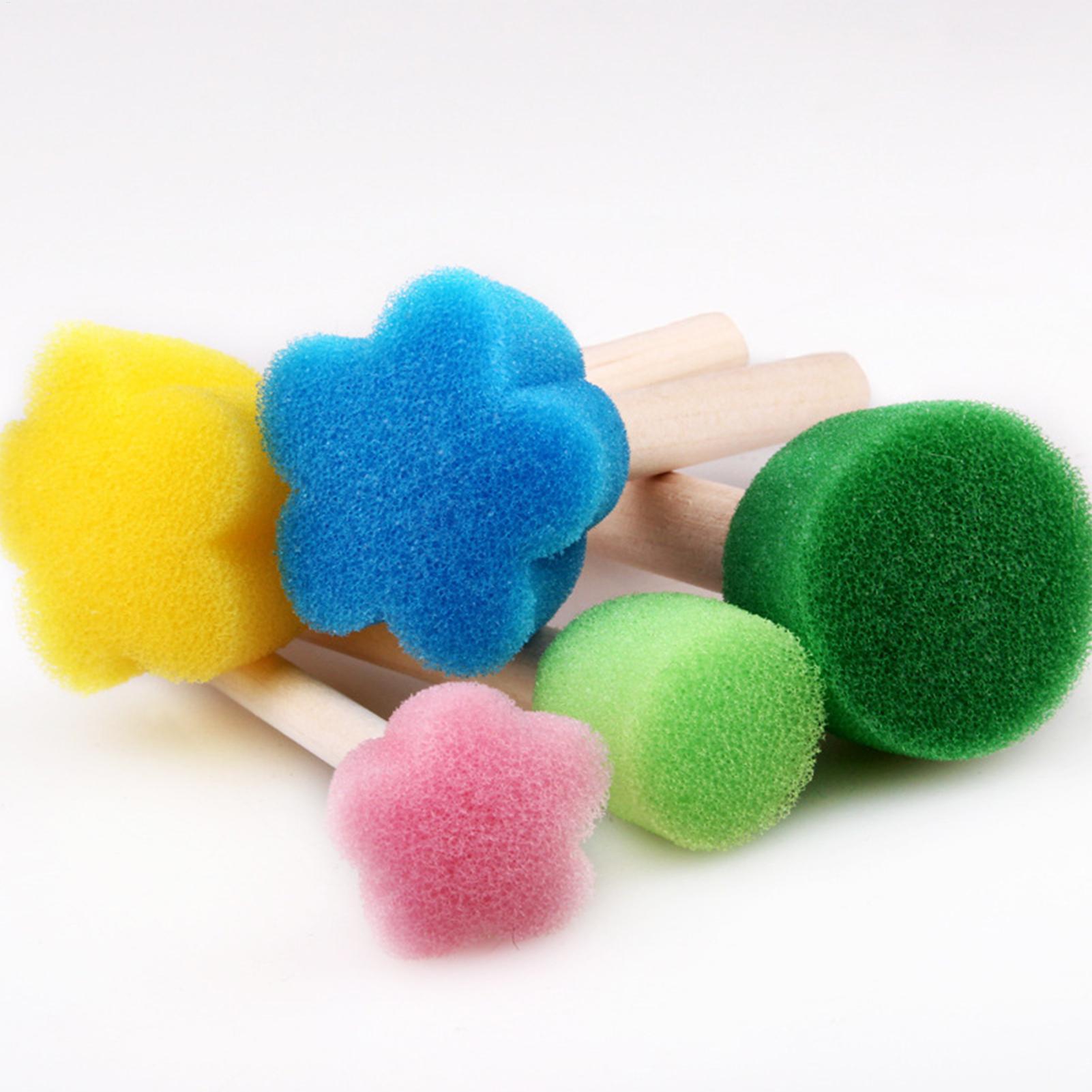 ฟองน้ำระบายสีสำหรับเด็กแบบใช้ซ - Art Craft Preschool บทวิจารณ์และราคา