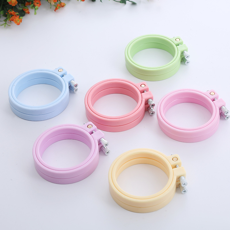 ห่วงเย็บปักถักร้อยทำจากพลาสติก - Embroidery Hoop Kit บทวิจารณ์และราคา