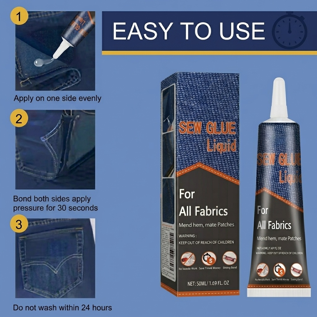 กาวเย็บผ้า 50 มล. แห้งเร็ว น้ำ - Leather Tooling Kit บทวิจารณ์และราคา