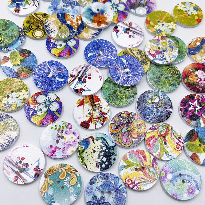 กระดุมไม้ตกแต่งลายดอกไม้2รู15ม - Art Craft Kite บทวิจารณ์และราคา