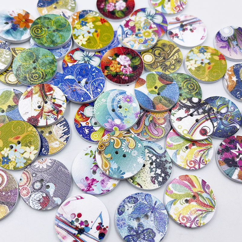 กระดุมไม้ตกแต่งลายดอกไม้2รู15ม - Art Craft Kite บทวิจารณ์และราคา