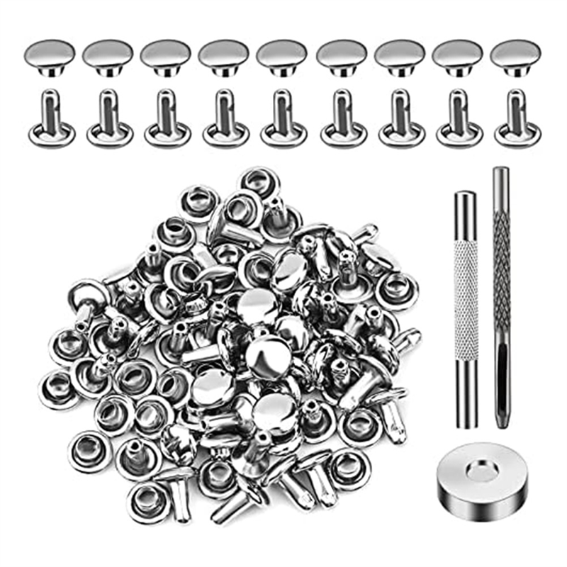 ABWP-Leather Rivets, 600 PCS M - Leather Tooling Kit บทวิจารณ์และราคา