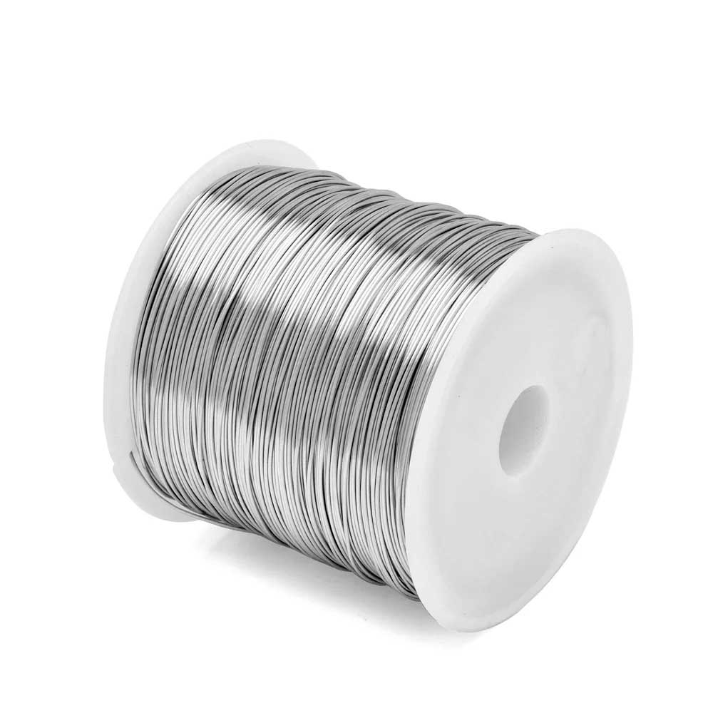 1 ม้วนสแตนเลสสตีลประดับด้วยลูก - Art Craft Wire บทวิจารณ์และราคา