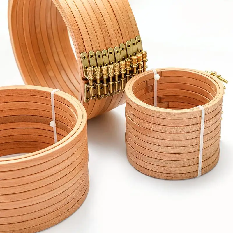 คุณภาพสูงไม้บีชเย็บปักถักร้อยไ - Embroidery Hoop Kit บทวิจารณ์และราคา