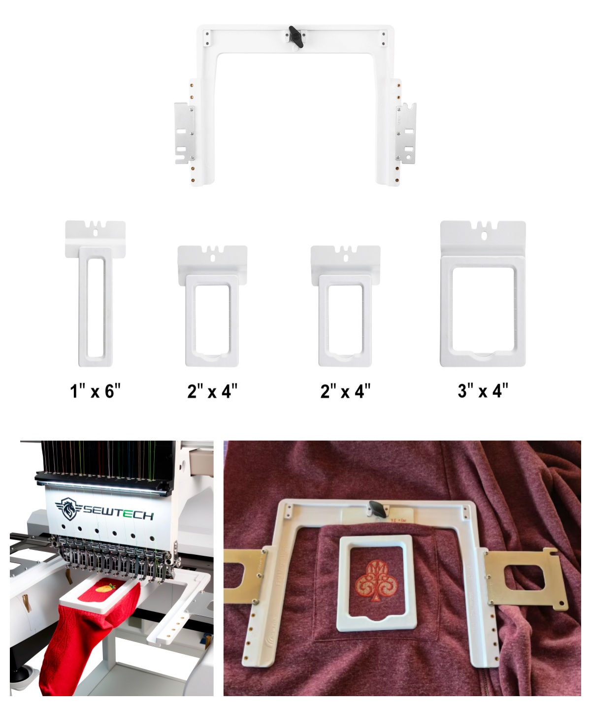 ชุดห่วงแม่เหล็ก 4/6/8in1s สำหร - Embroidery Hoop Kit บทวิจารณ์และราคา