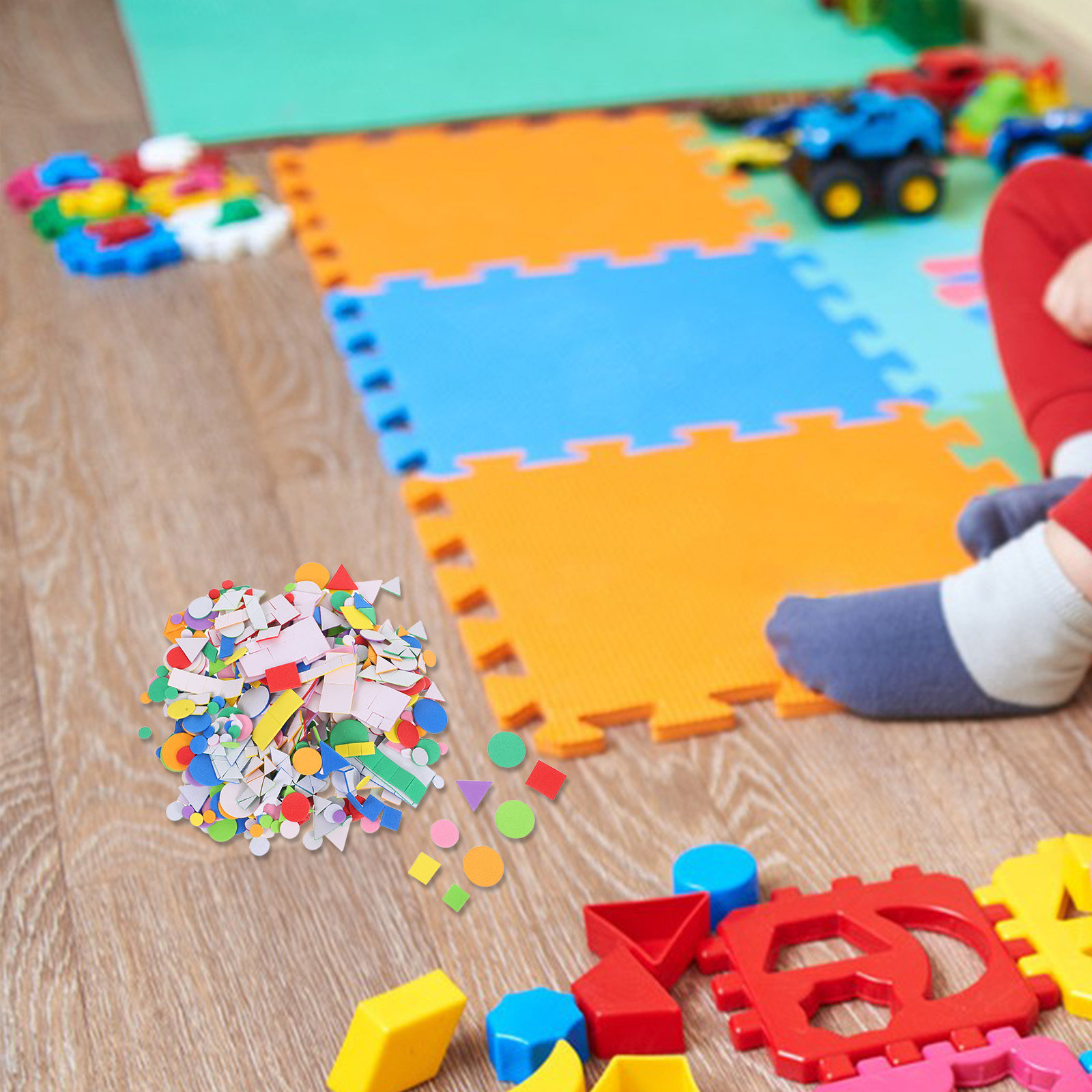สติกเกอร์เด็กแบบมีกาวในตัว 960 - Art Craft Preschool บทวิจารณ์และราคา