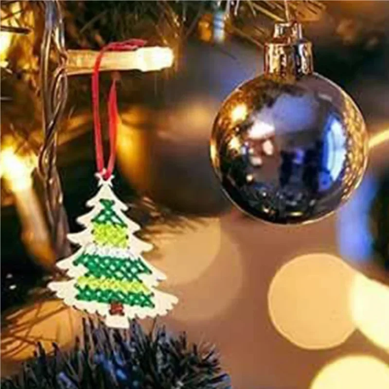 ชุดเย็บปักถักร้อย DIY คุณภาพสู - Art Craft Christmas Tree บทวิจารณ์และราคา