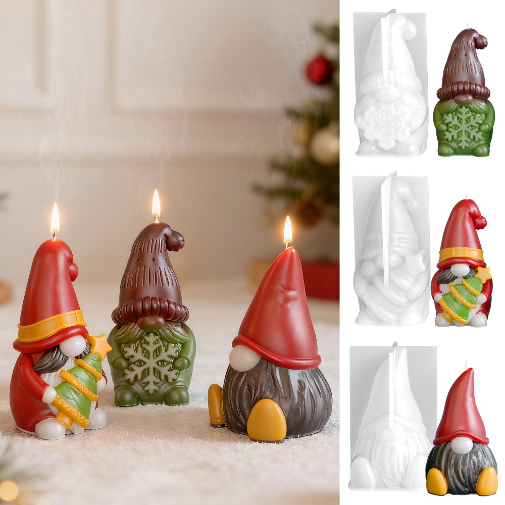 แม่พิมพ์เทียนซิลิโคนรูปคนแคระค - Art Craft Christmas Tree บทวิจารณ์และราคา