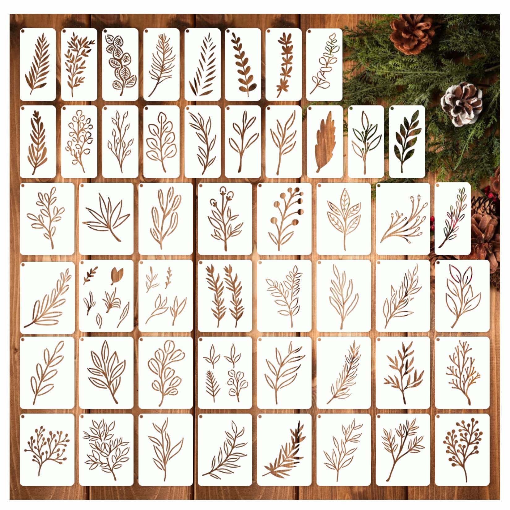 ลายฉลุใบไม้สำหรับงานฝีมือ 50 ช - Art Craft Using Leaves บทวิจารณ์และราคา