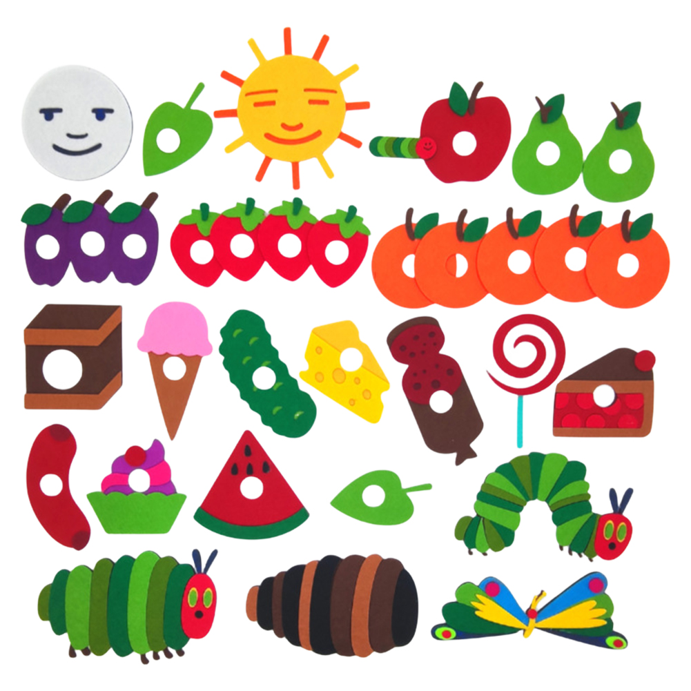 หนอนน้อยจอมตะกละ ของเล่น หนังส - Art Craft Preschool บทวิจารณ์และราคา