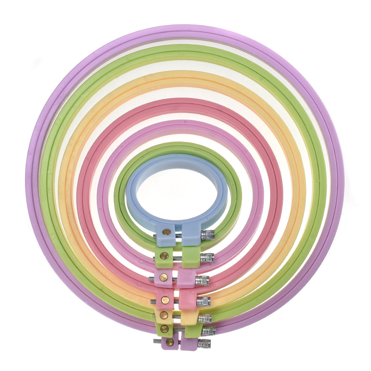 ห่วงปักครอสติชทรงกลม วงแหวนพลา - Embroidery Hoop Kit บทวิจารณ์และราคา