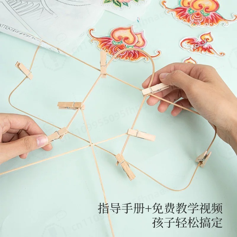 ชุดงานฝีมือทำว่าวกระดาษแบบจีนโ - Art Craft Kite บทวิจารณ์และราคา