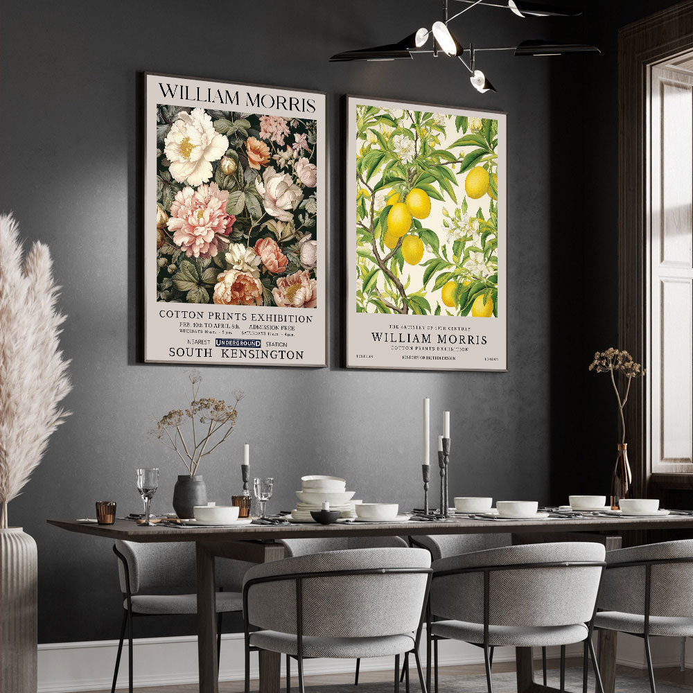 Vintage William Morris นิทรรศก - Art Craft William Morris บทวิจารณ์และราคา