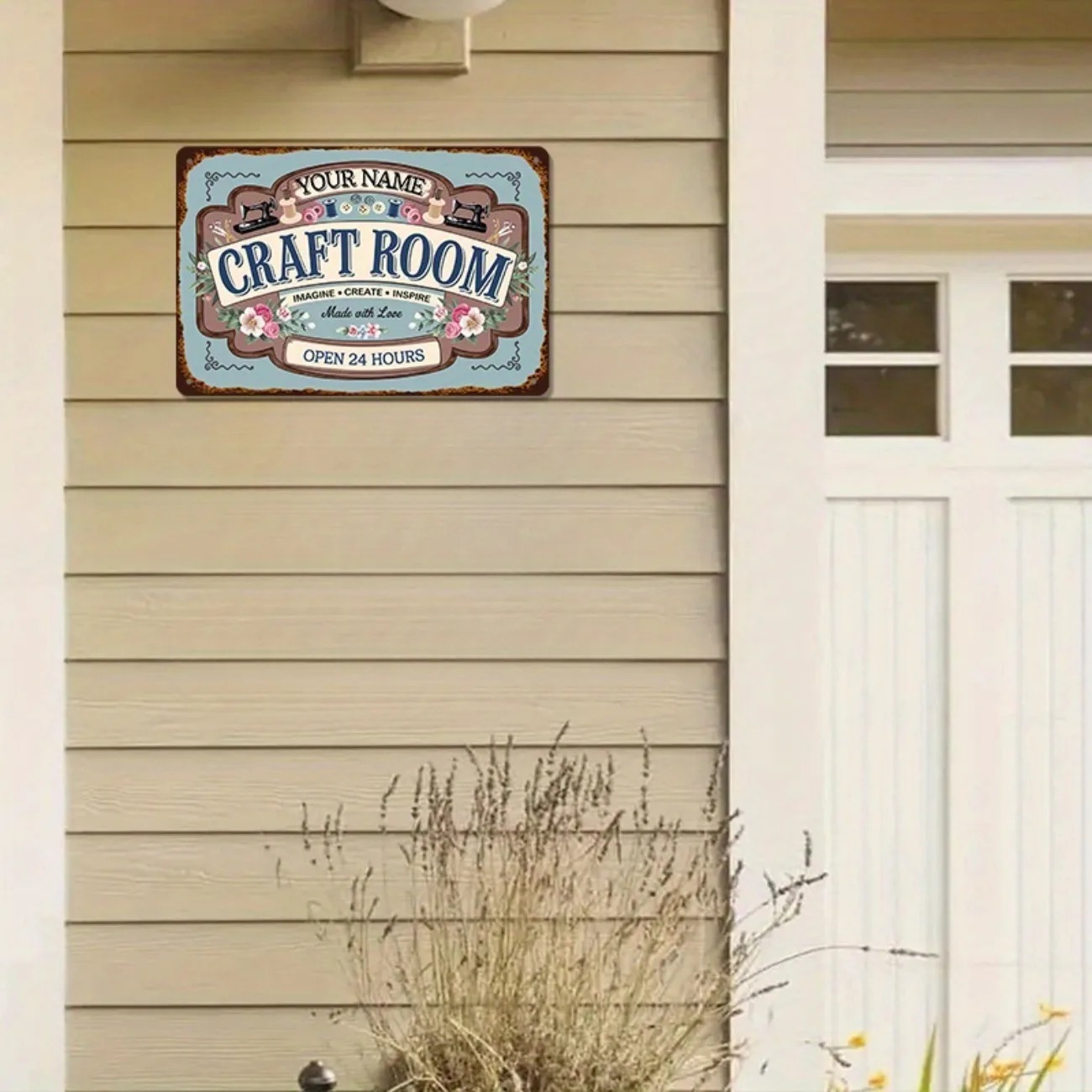 ป้ายห้องงานฝีมือโลหะแบบกำหนดเอ - Art Craft Names บทวิจารณ์และราคา