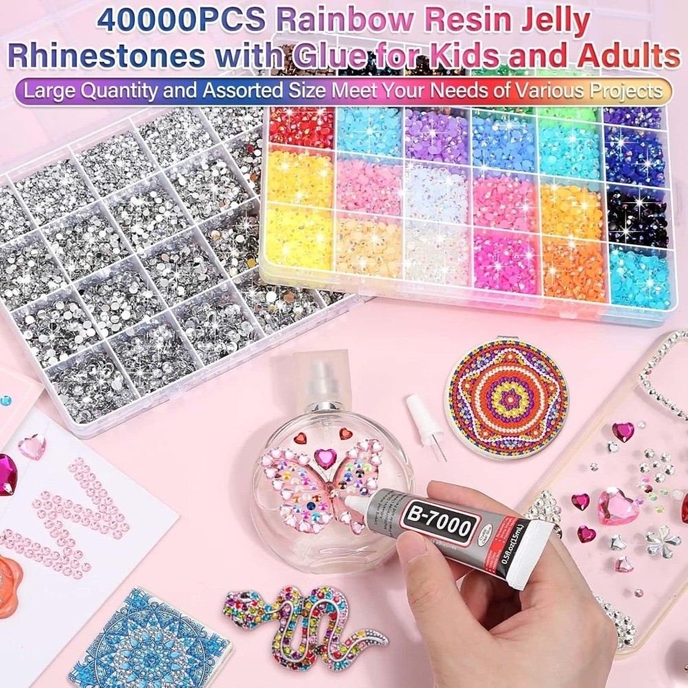 ชุดเรซิ่นหลากสีประดับเพชร DIY  - Art Craft Items บทวิจารณ์และราคา