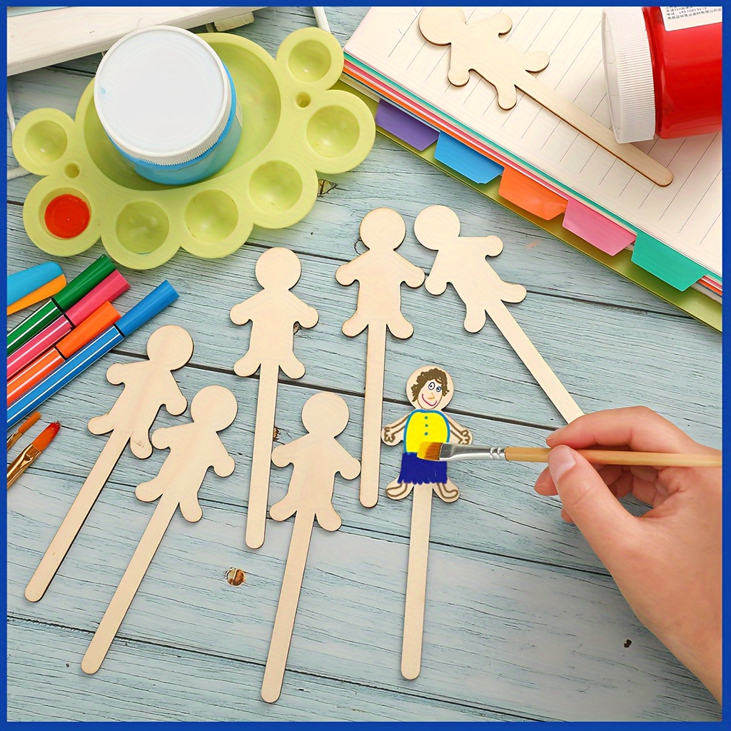 10/25/50 ตัวอักษร CRAFT Sticks - Art Craft Stick บทวิจารณ์และราคา