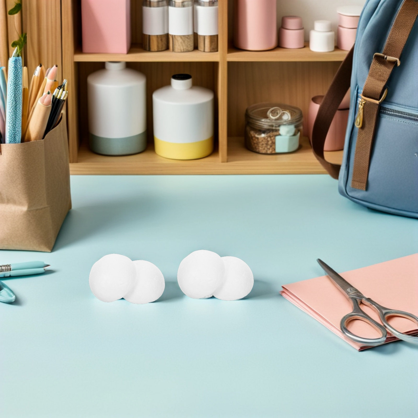 โฟมครึ่งวงกลมสีขาว 200 ชิ้น อุ - Art Craft Preschool บทวิจารณ์และราคา