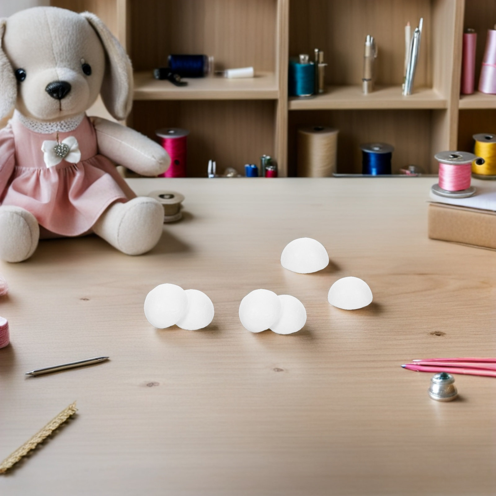 โฟมครึ่งวงกลมสีขาว 200 ชิ้น อุ - Art Craft Preschool บทวิจารณ์และราคา