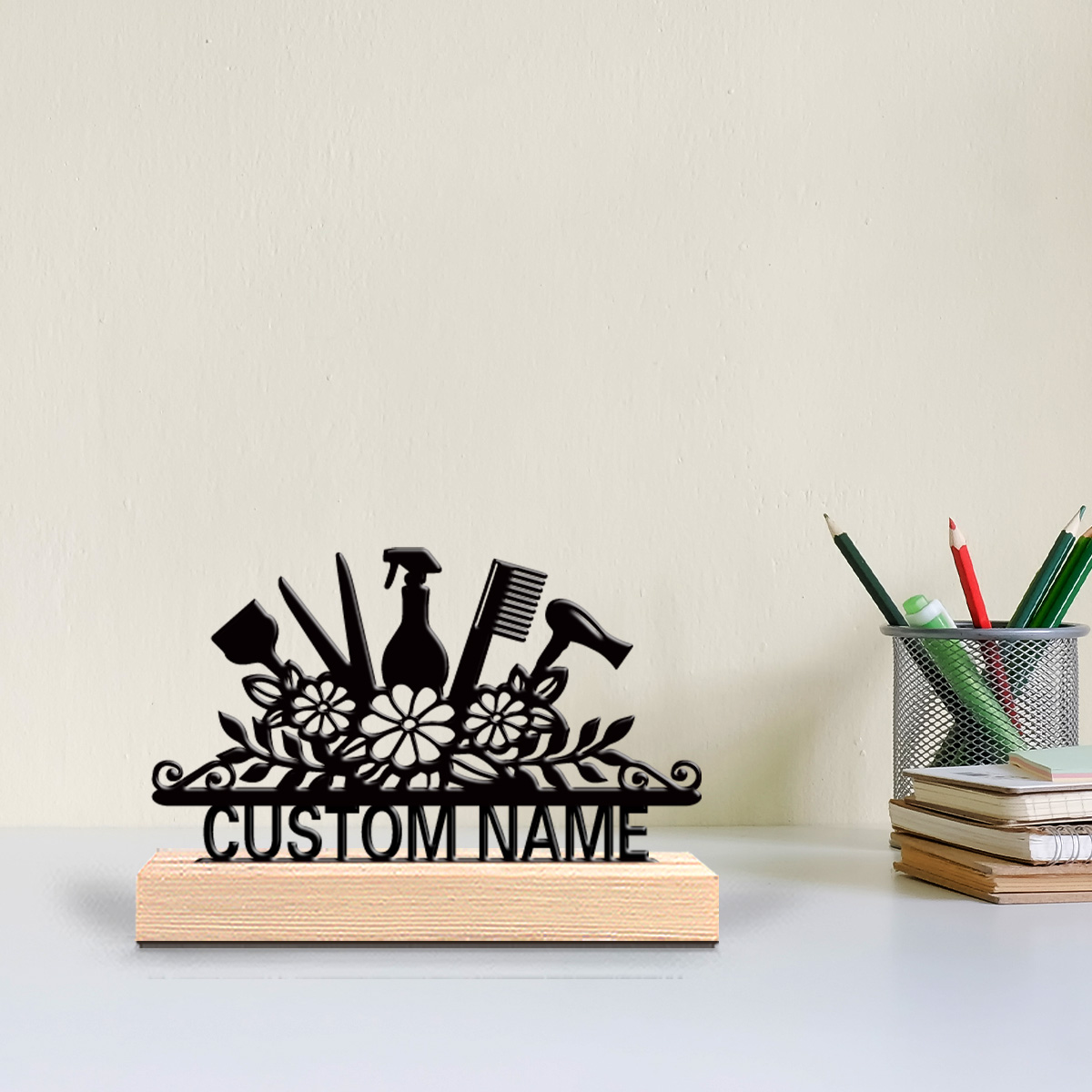 รูปปั้นโลหะรูปช่างตัดผม 1 ชิ้น - Art Craft Names บทวิจารณ์และราคา
