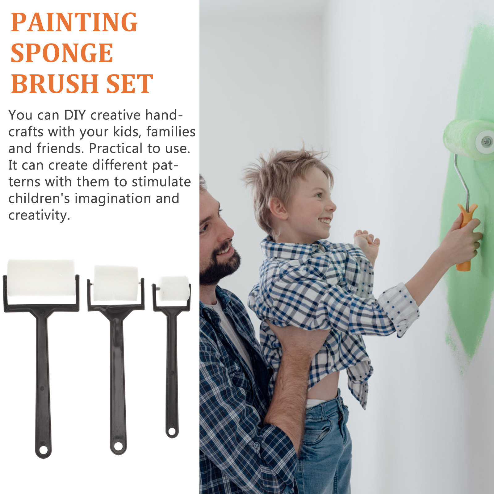 15 ชิ้นชุดแปรงฟองน้ำวาดภาพศิลป - Art Craft Preschool บทวิจารณ์และราคา