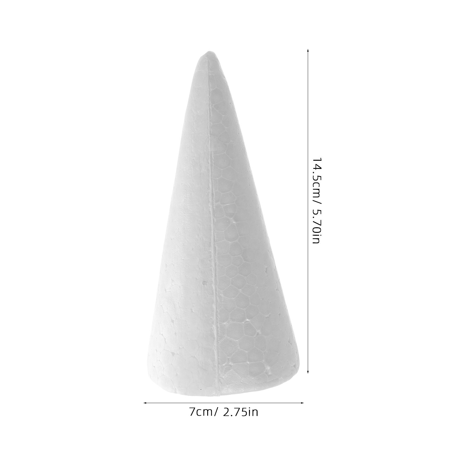 กรวยโฟม 12 ชิ้น ขนาด 15 ซม. สี - Art Craft Christmas Tree บทวิจารณ์และราคา