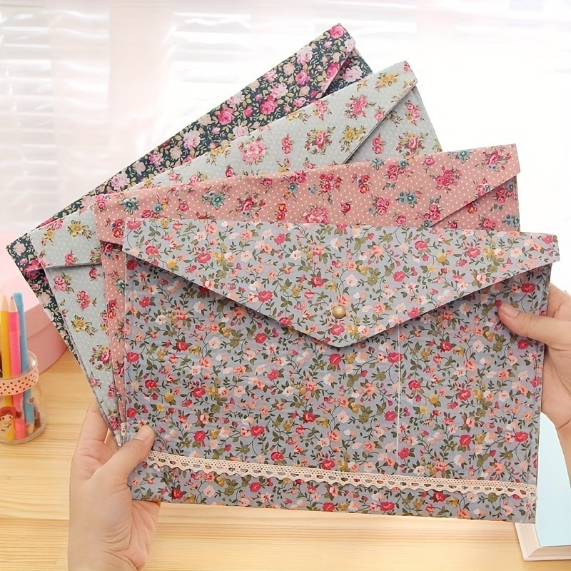 1PC A4 แฟ้มโฟลเดอร์ Elegant ดอ - Art Craft Items บทวิจารณ์และราคา